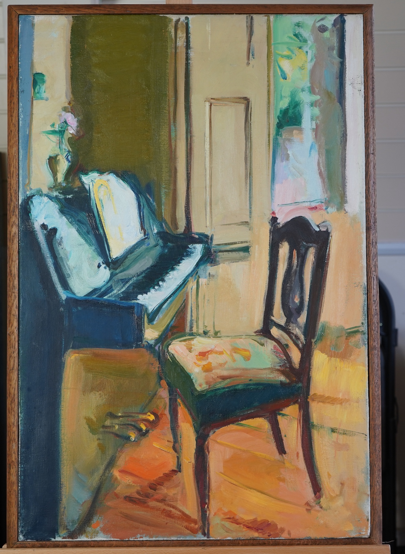 Nicholas Volley, 1950-2006, 'Piano and Chair'
